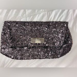 Victoria’s Secret silver clutch